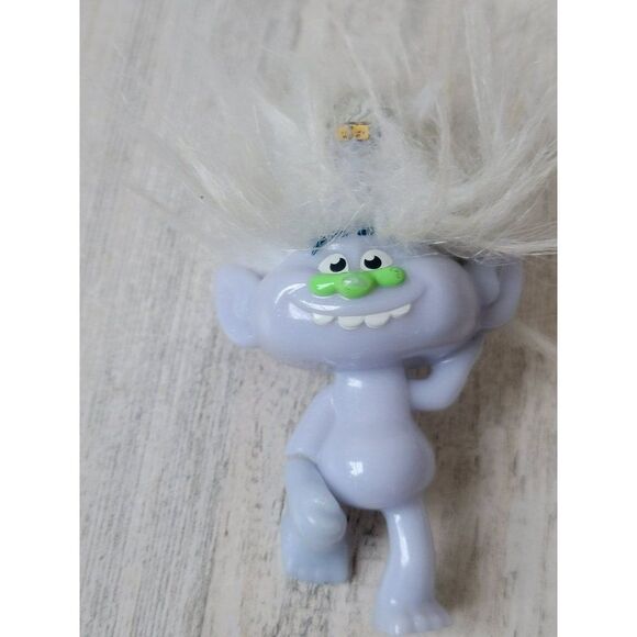 McDonald's 2020 AS IS Trolls blue mini DWA toy figure - Picture 1 of 6